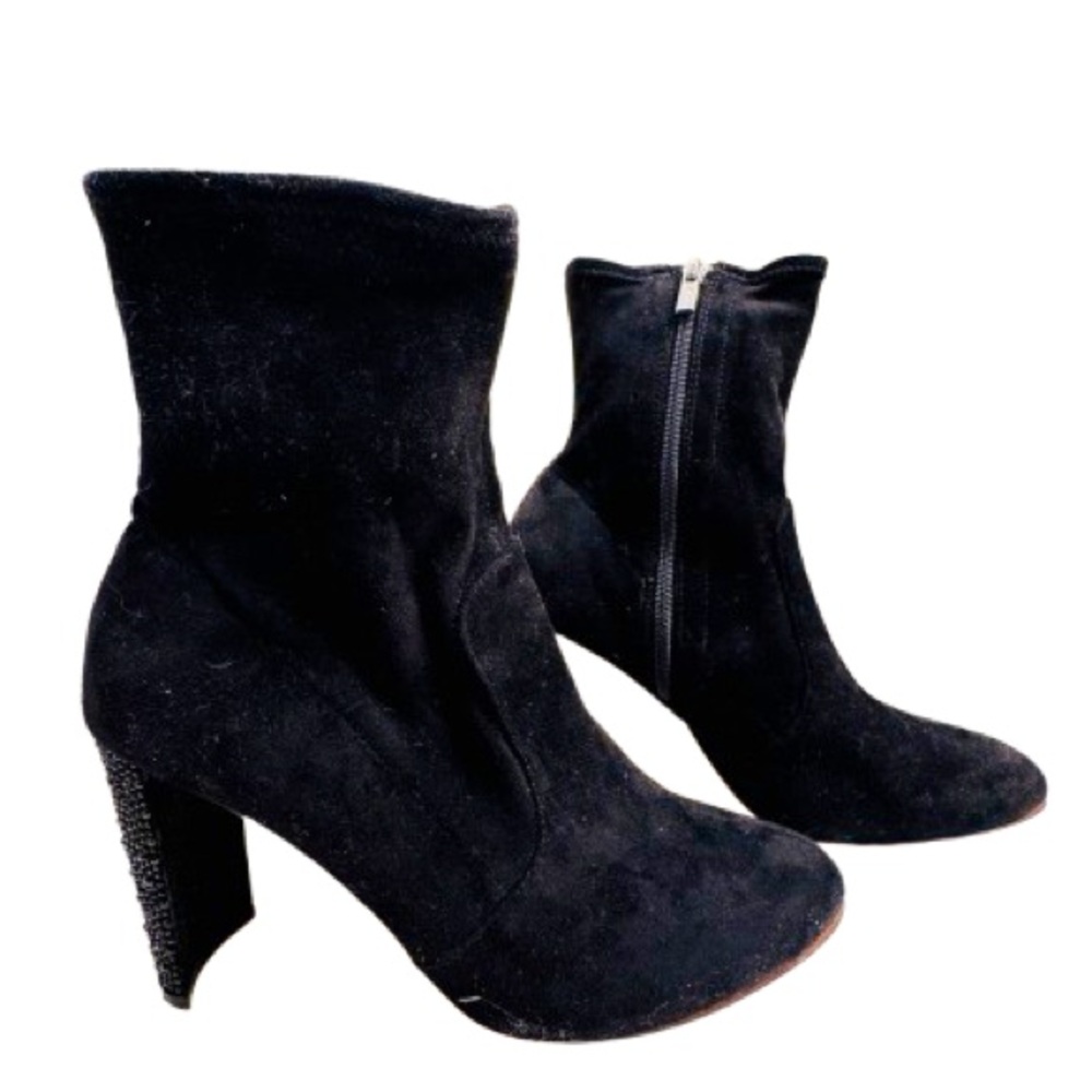 Jewel Badgley Mischka Heeled Booties Size 9R